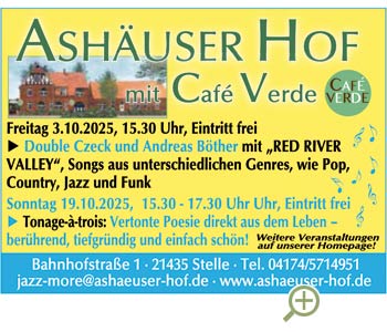 Unser Stelle Ashäuser Hof Anzeige
